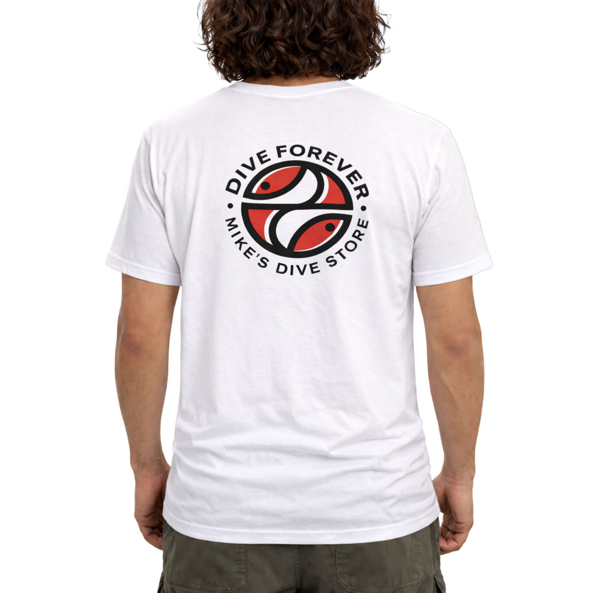 Dive Forever Organic T-shirt in White