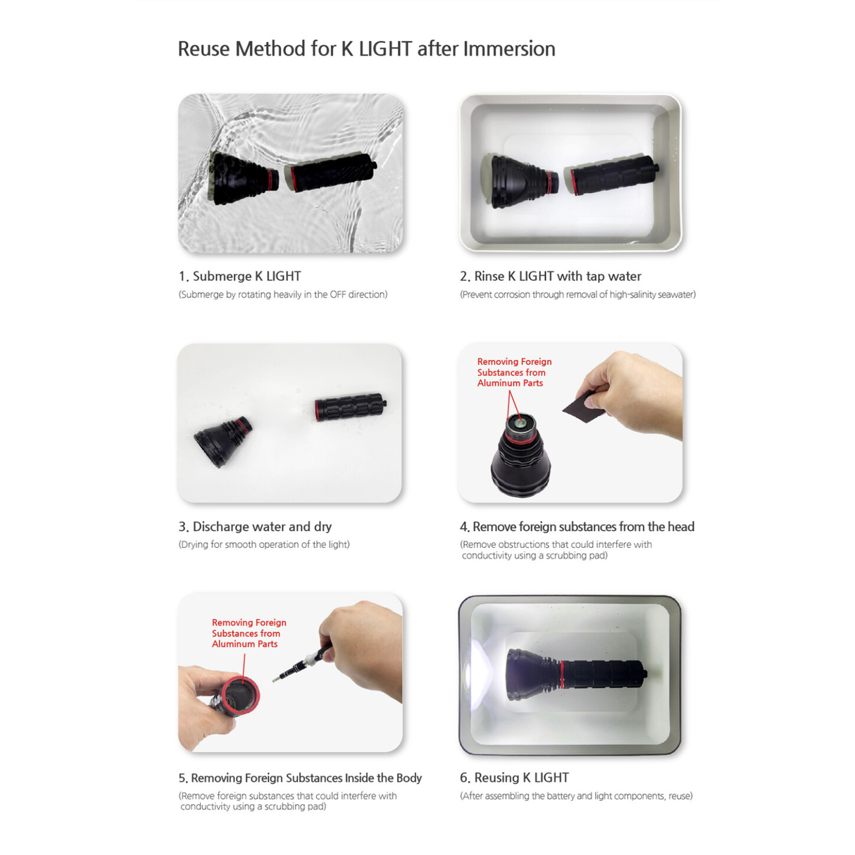 Pandora Lab K1 Rescue Dive Torch