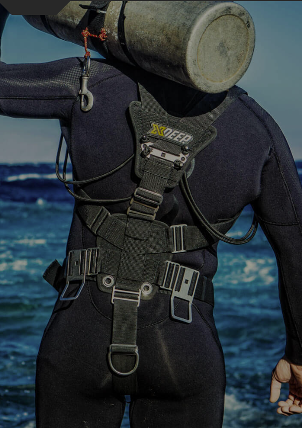 XDeep Stealth 2.0 back D-ring set