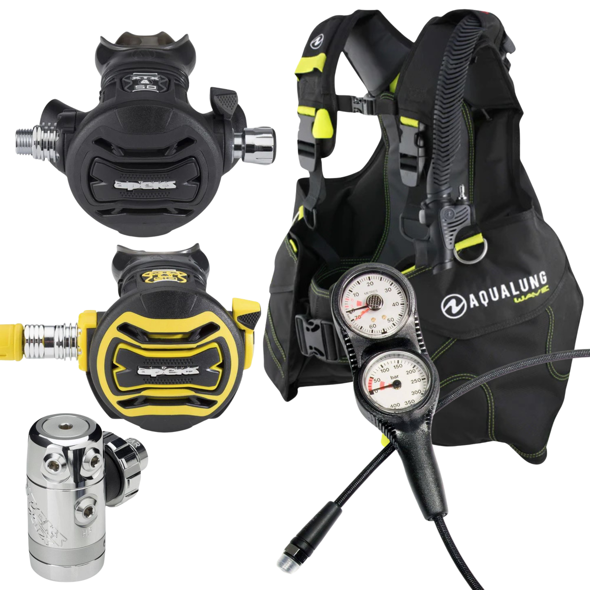 Aqualung Wave and Apeks XTX50 DST Diving Package