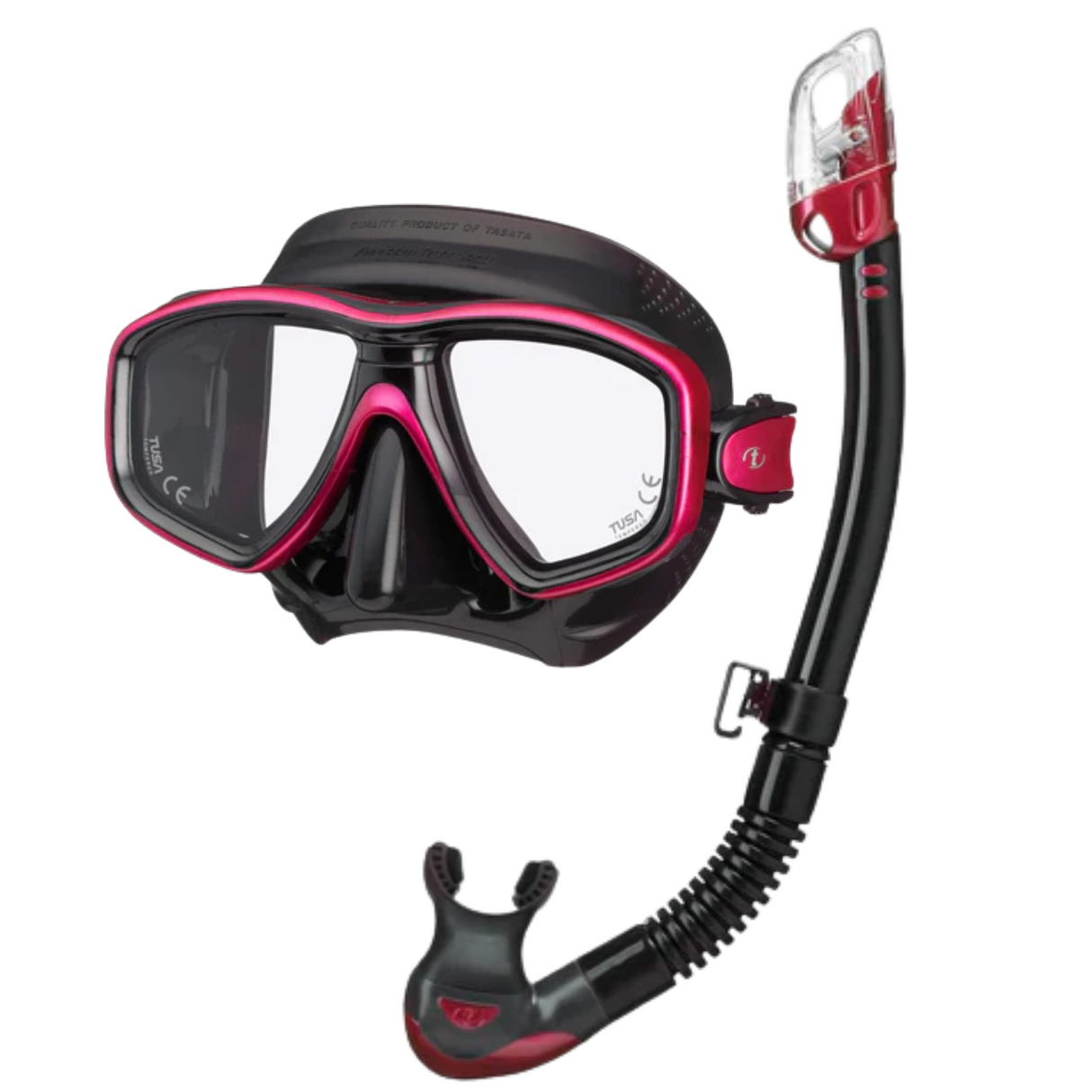 TUSA Freedom Ceos Mask & Snorkel Set – Black Series