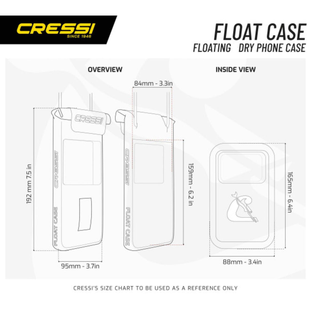 Cressi Phone Dry Float Case 7''