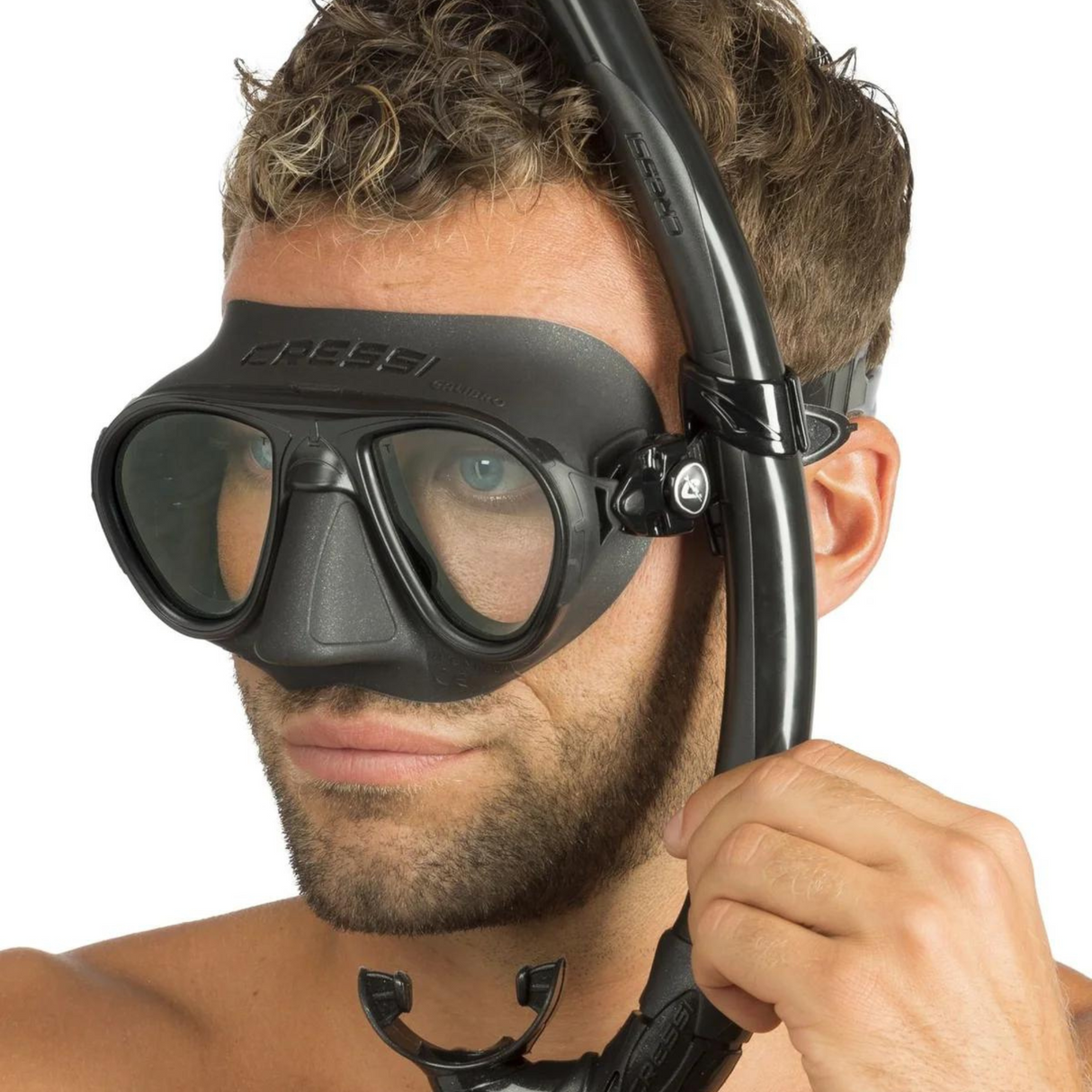 Cressi Free Diving Snorkel & Fin Set