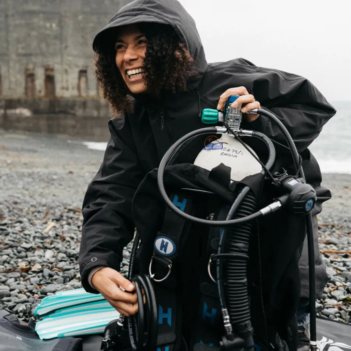 Fourth Element Tidal Robe Dark Graphite