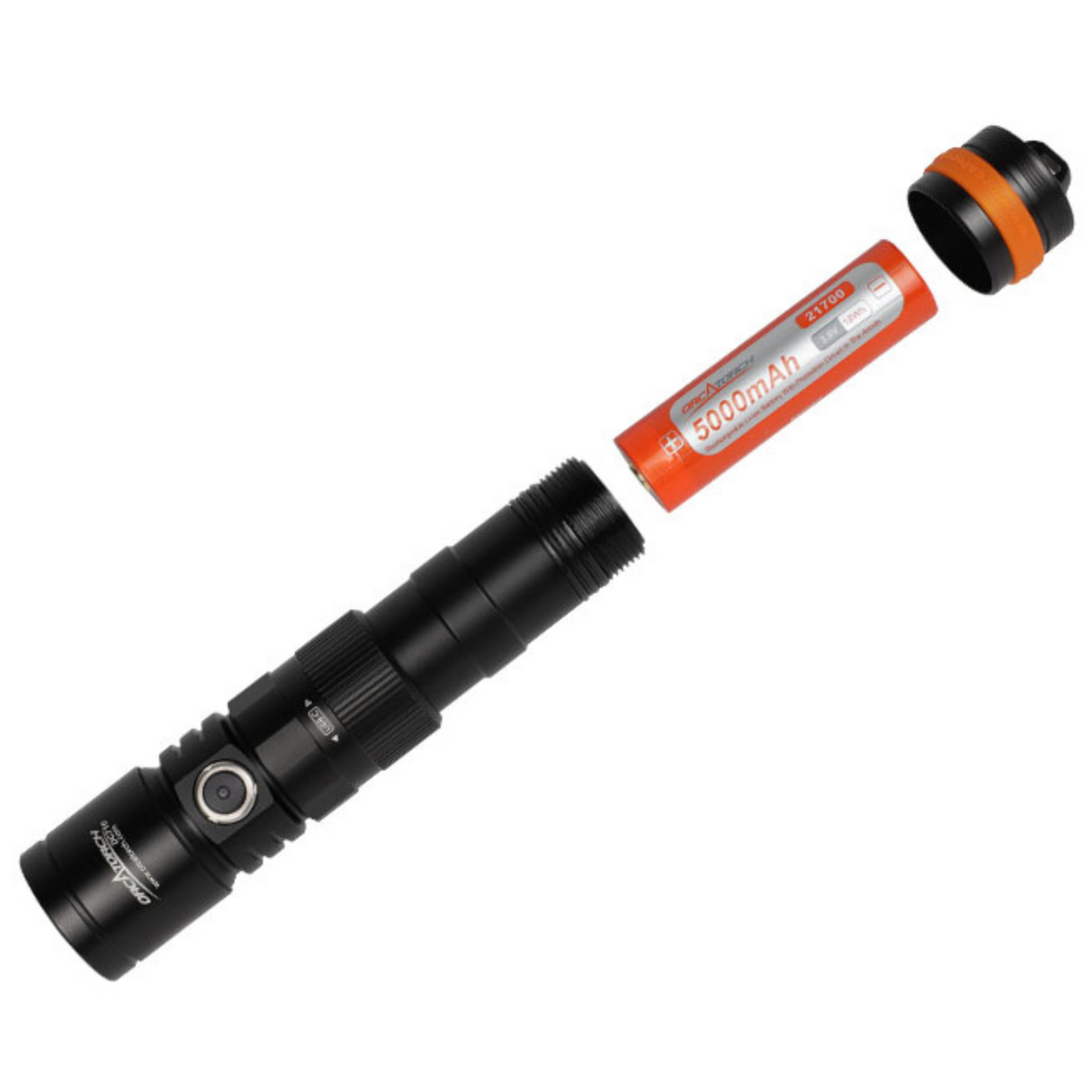 OrcaTorch DC710 Dive Light with Direct Charging