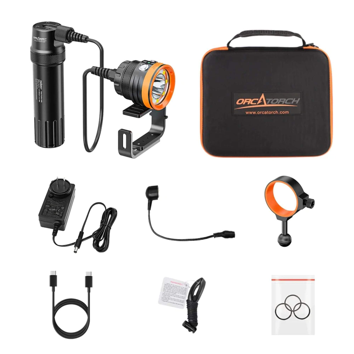 OrcaTorch Orca FlexDive Canister Light