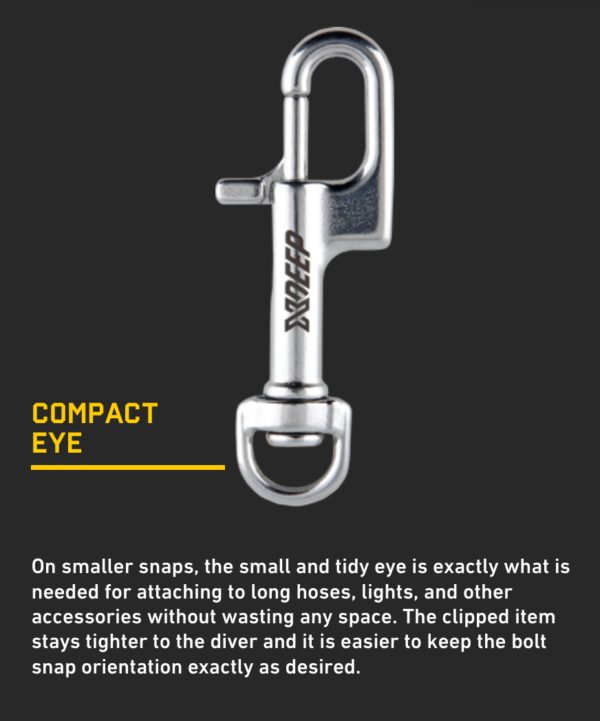 XDeep NX Series Small Single Ended Boltsnap