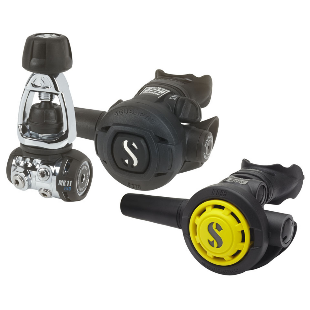 Scubapro MK11 EVO/S270 Regulator Set with R095 Octopus