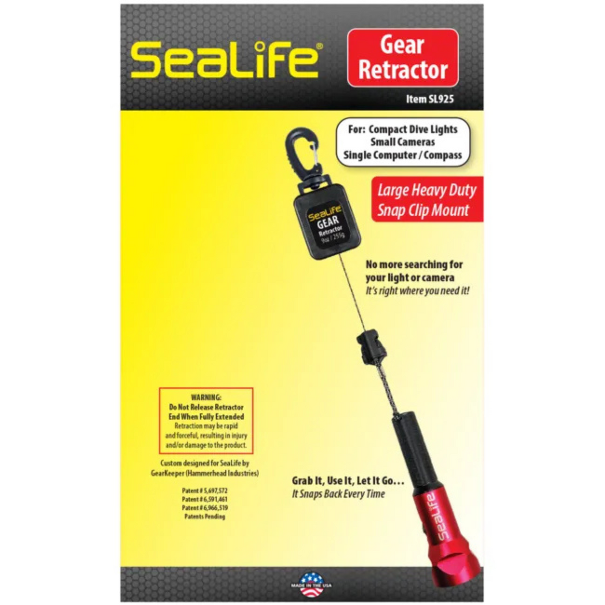 SeaLife Compact Underwater Retractor