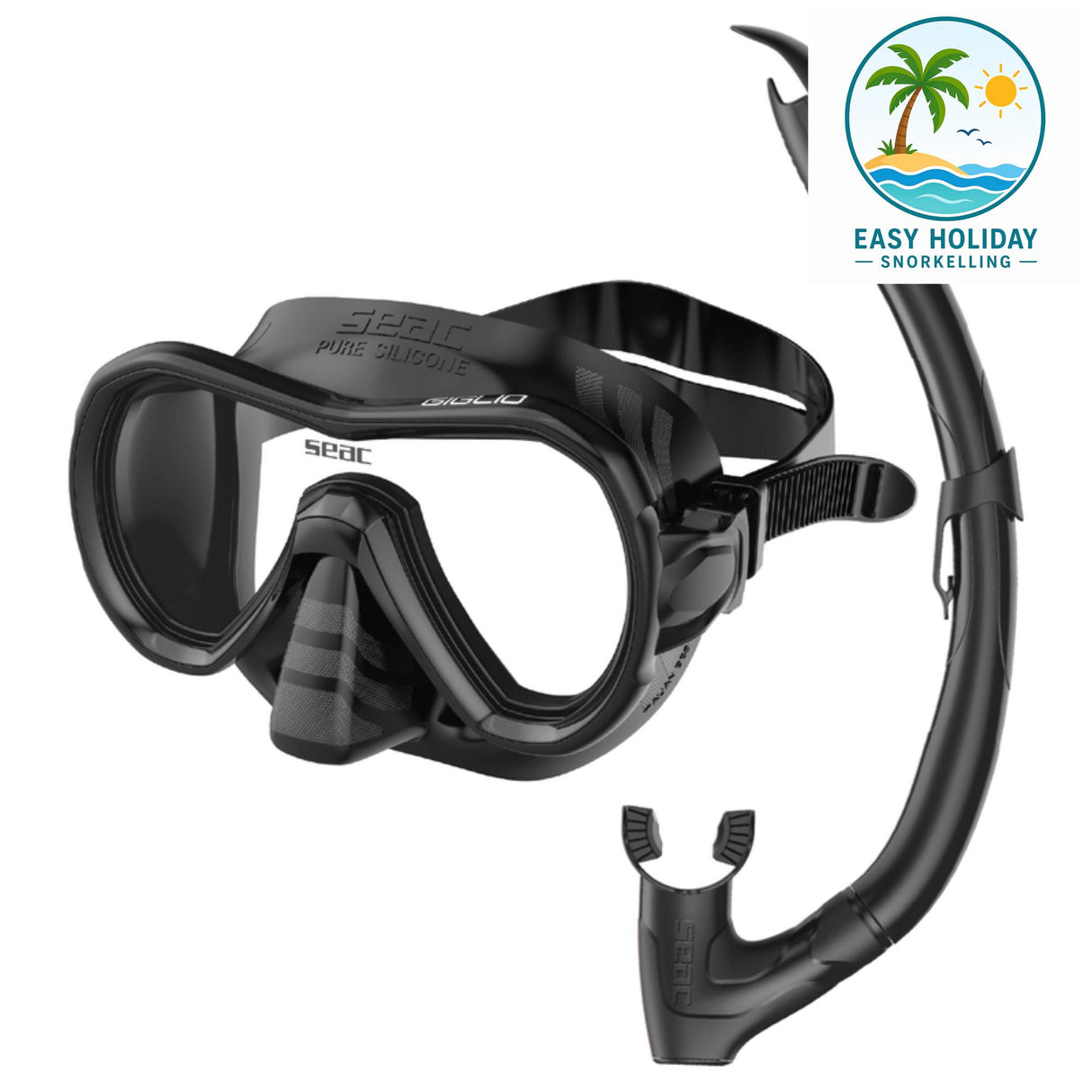 Seac Bis Giglio Snorkel Set
