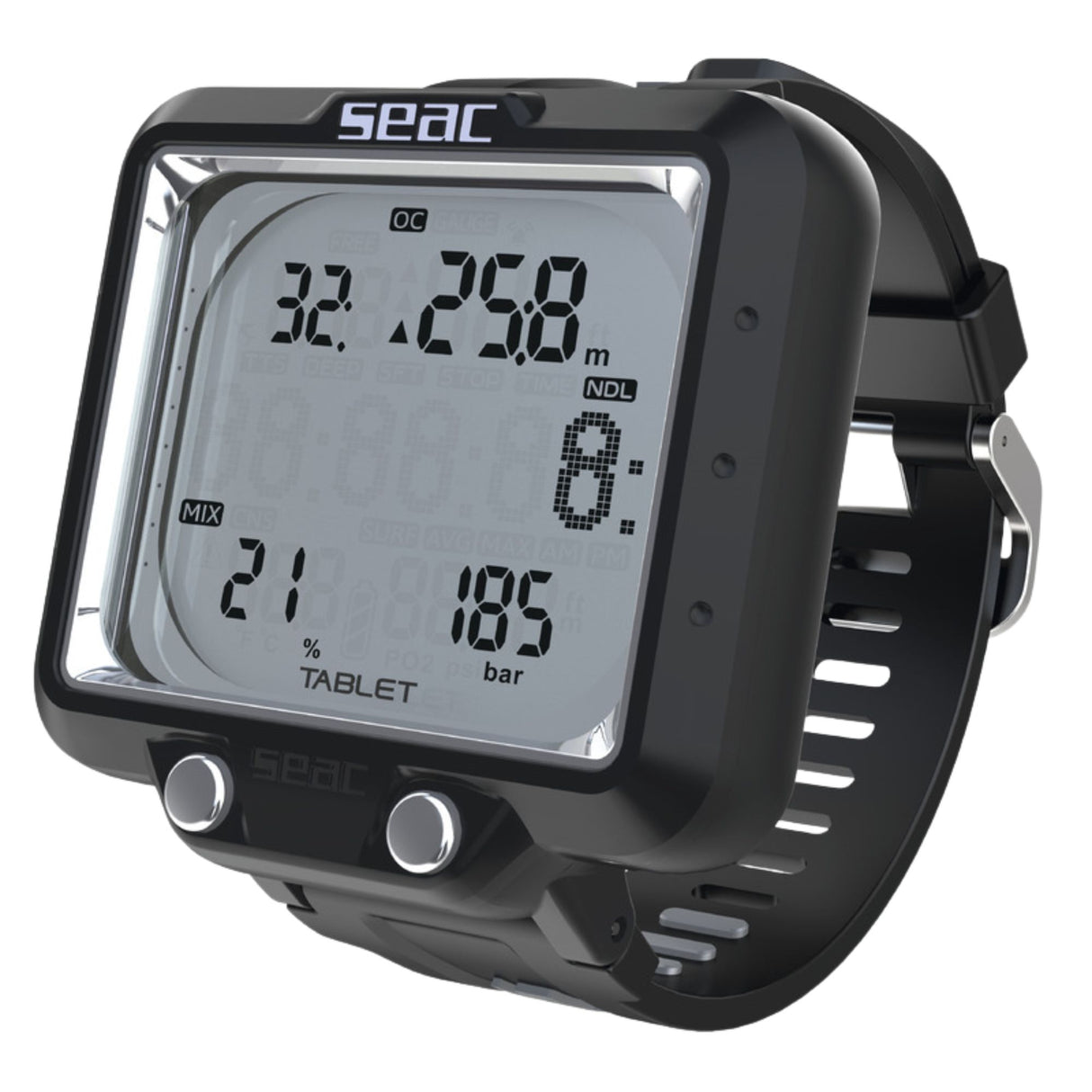 Seac Tablet Dive Computer Black - Mike's Dive Store