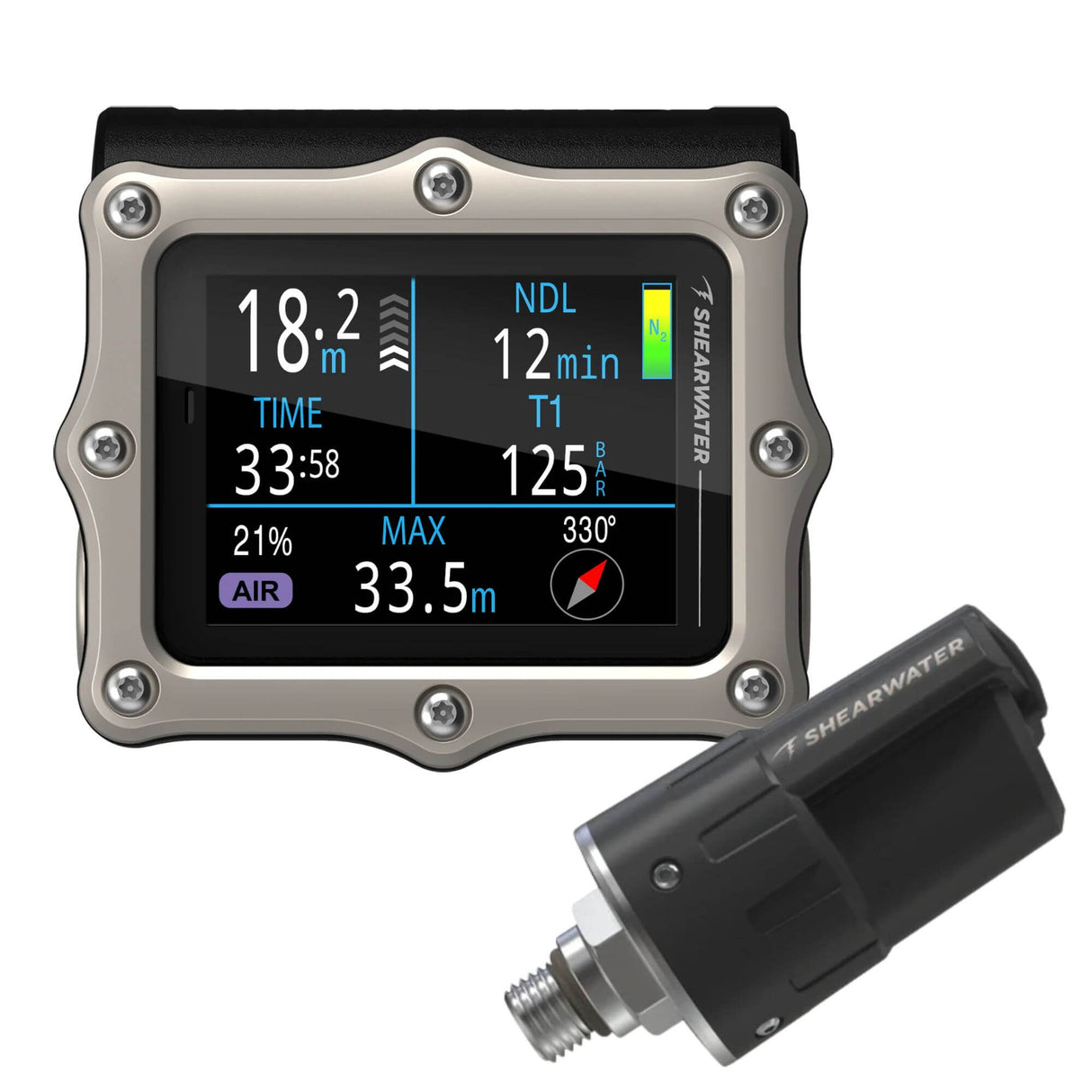 Shearwater Perdix 3 + Swift GPS Transmitter