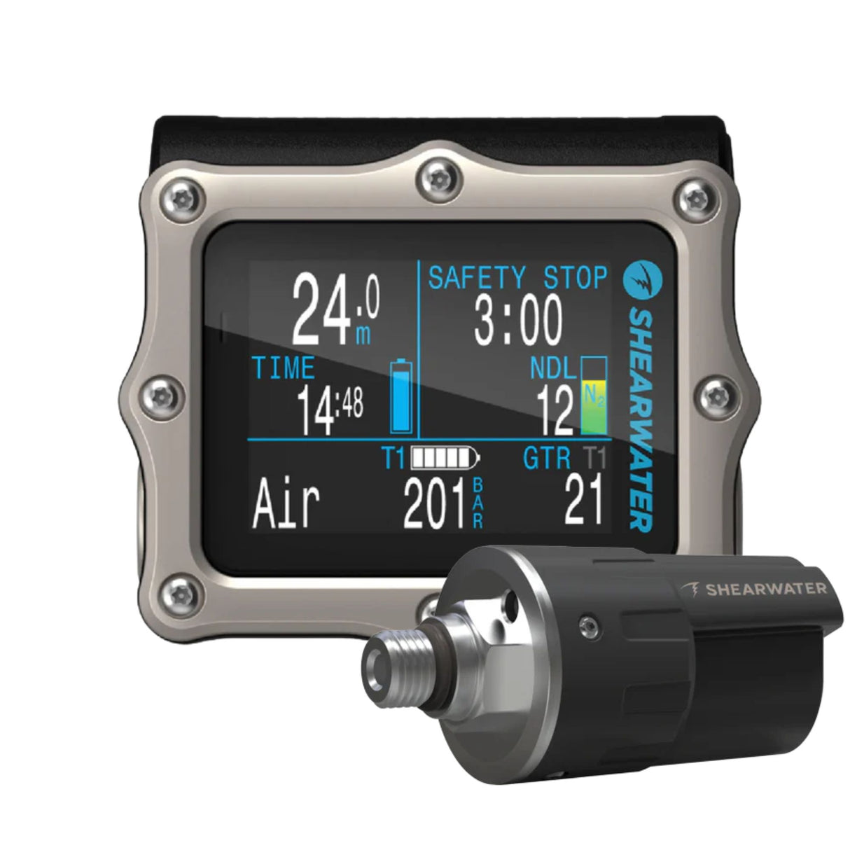 Shearwater Perdix 2 Titanium Dive Computer + Swift Transmitter