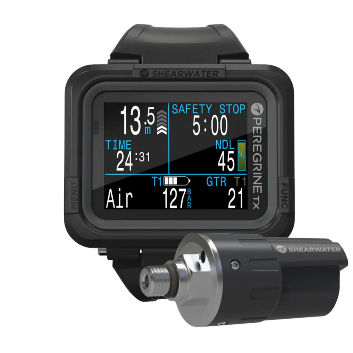 Shearwater Peregrine TX Dive Computer + Swift GPS Transmitter