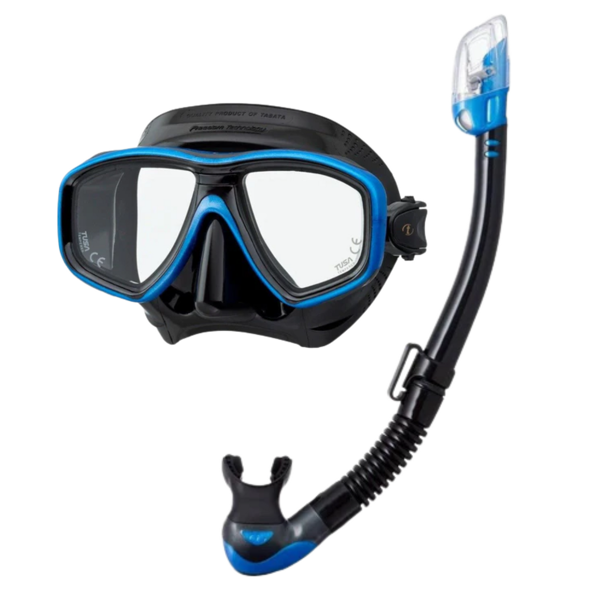 TUSA Freedom Ceos Mask & Snorkel Set – Black Series