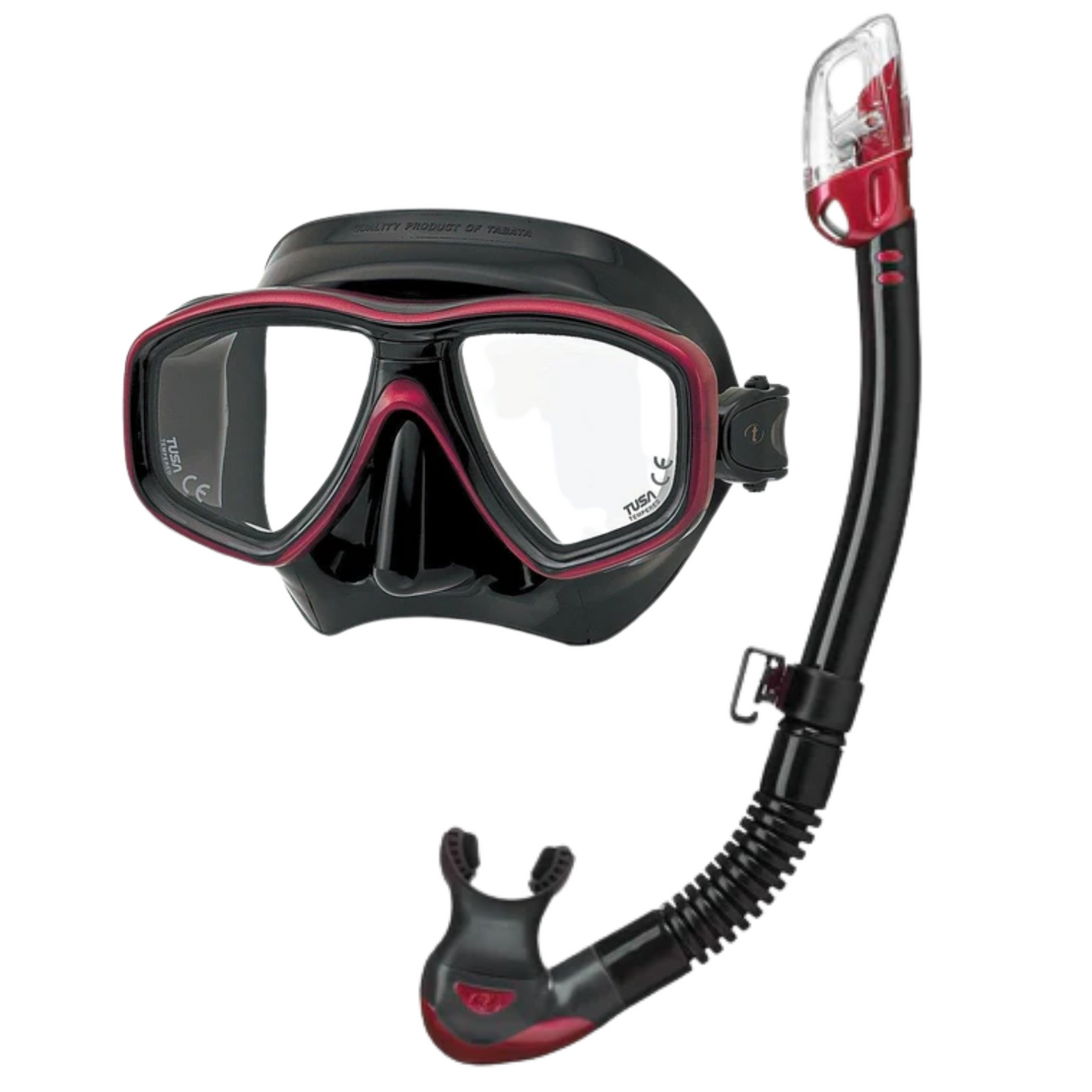 TUSA Freedom Ceos Mask & Snorkel Set – Black Series