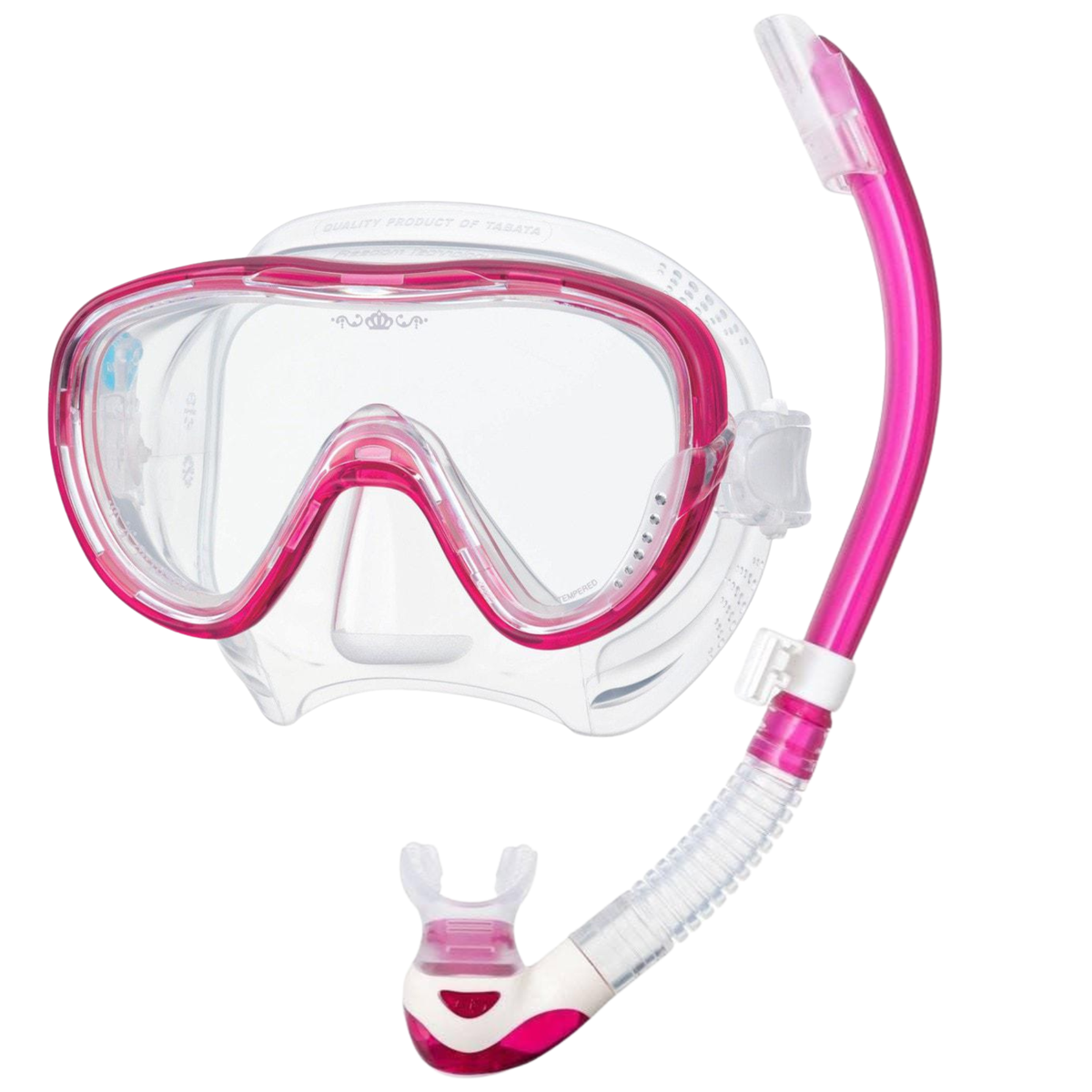 TUSA Freedom Tina Platina Hyperdry II Ladies Snorkelling Set