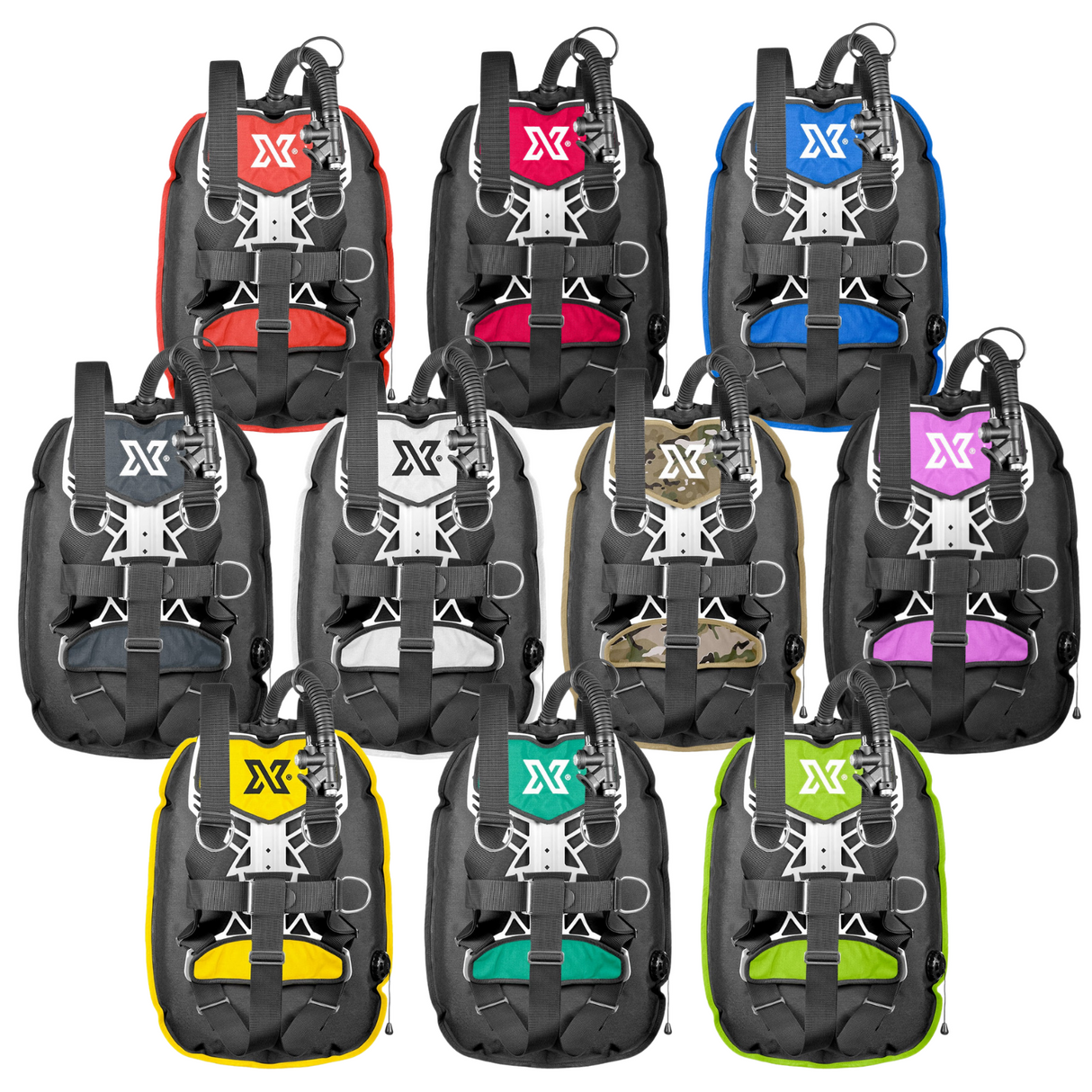 XDeep NX Ghost Standard Full Setup Wing System - Special Order Colours