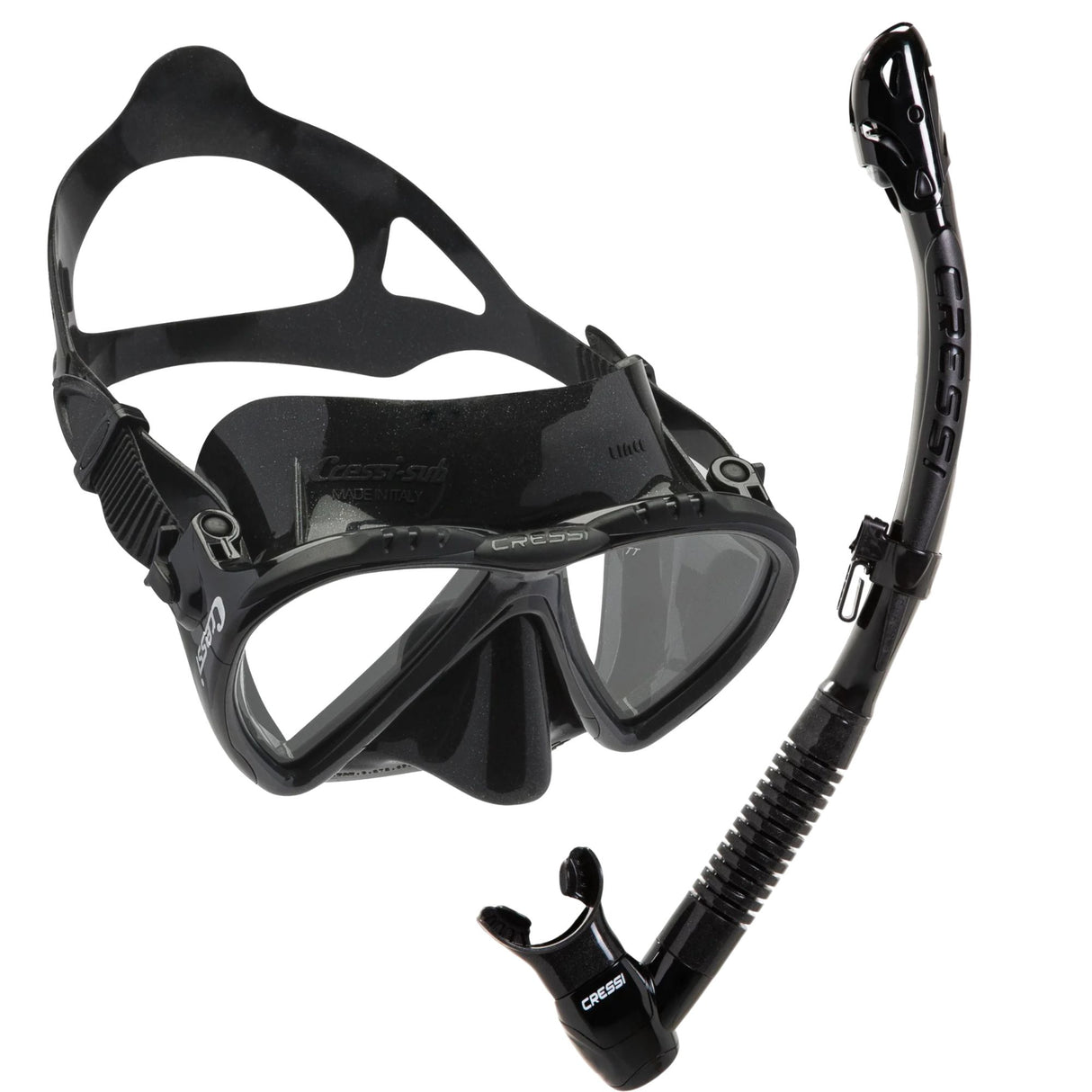 Cressi Lince Mask & Ultra Dry Snorkel Set