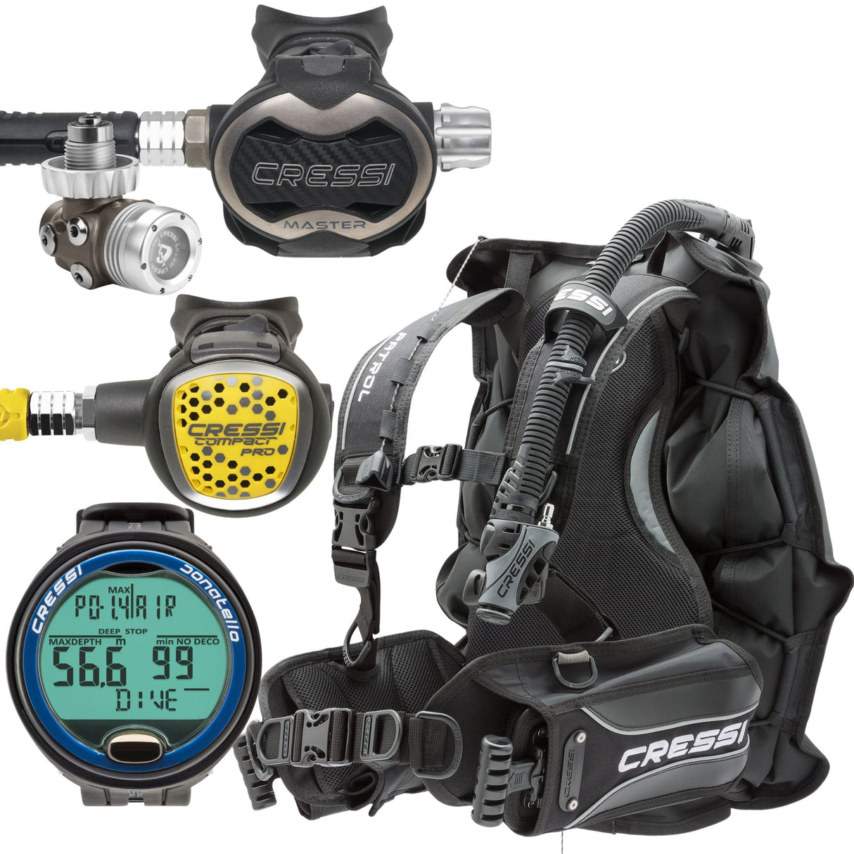 Cressi Patrol Travel Light Package
