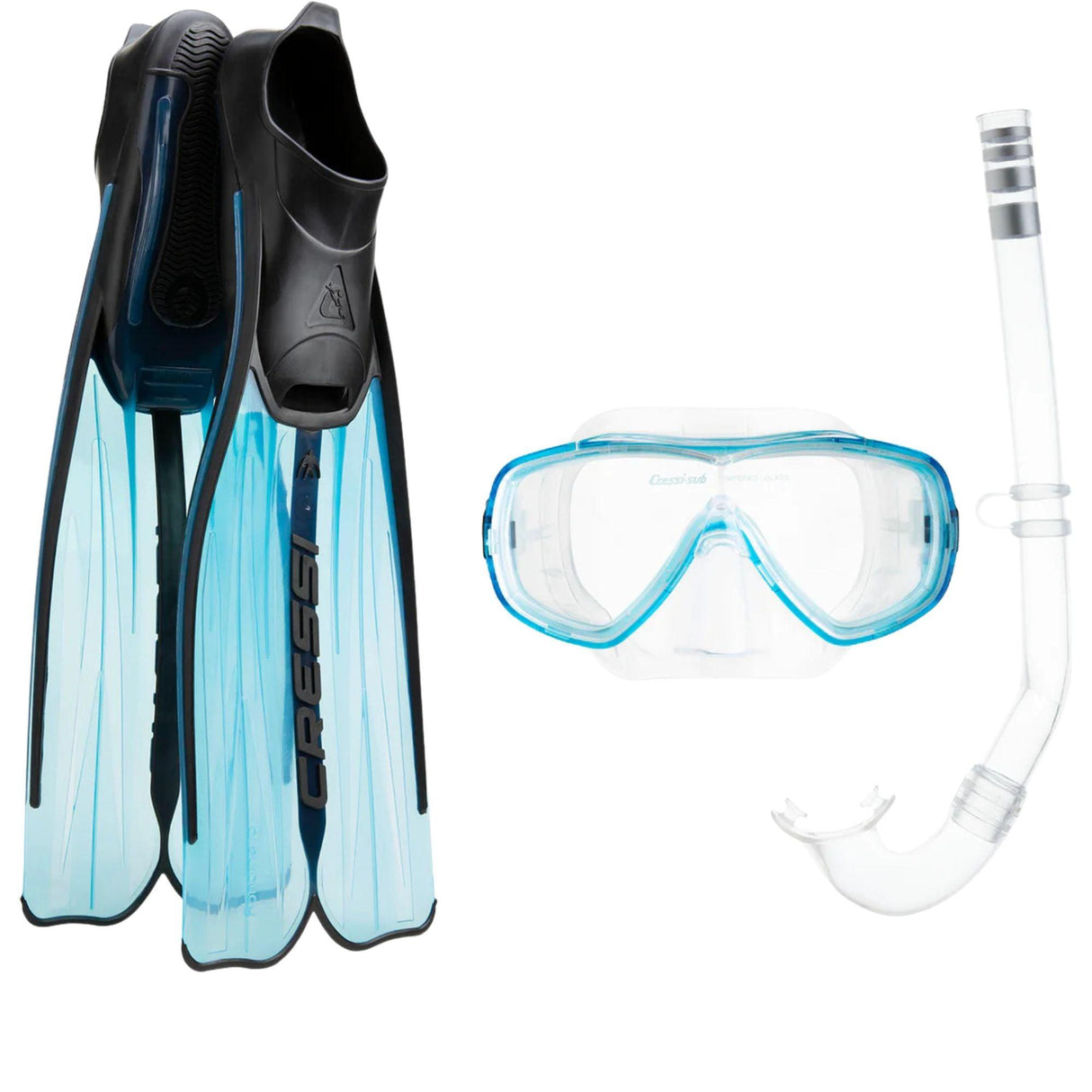 Cressi Rondinella Snorkelling Fins Set