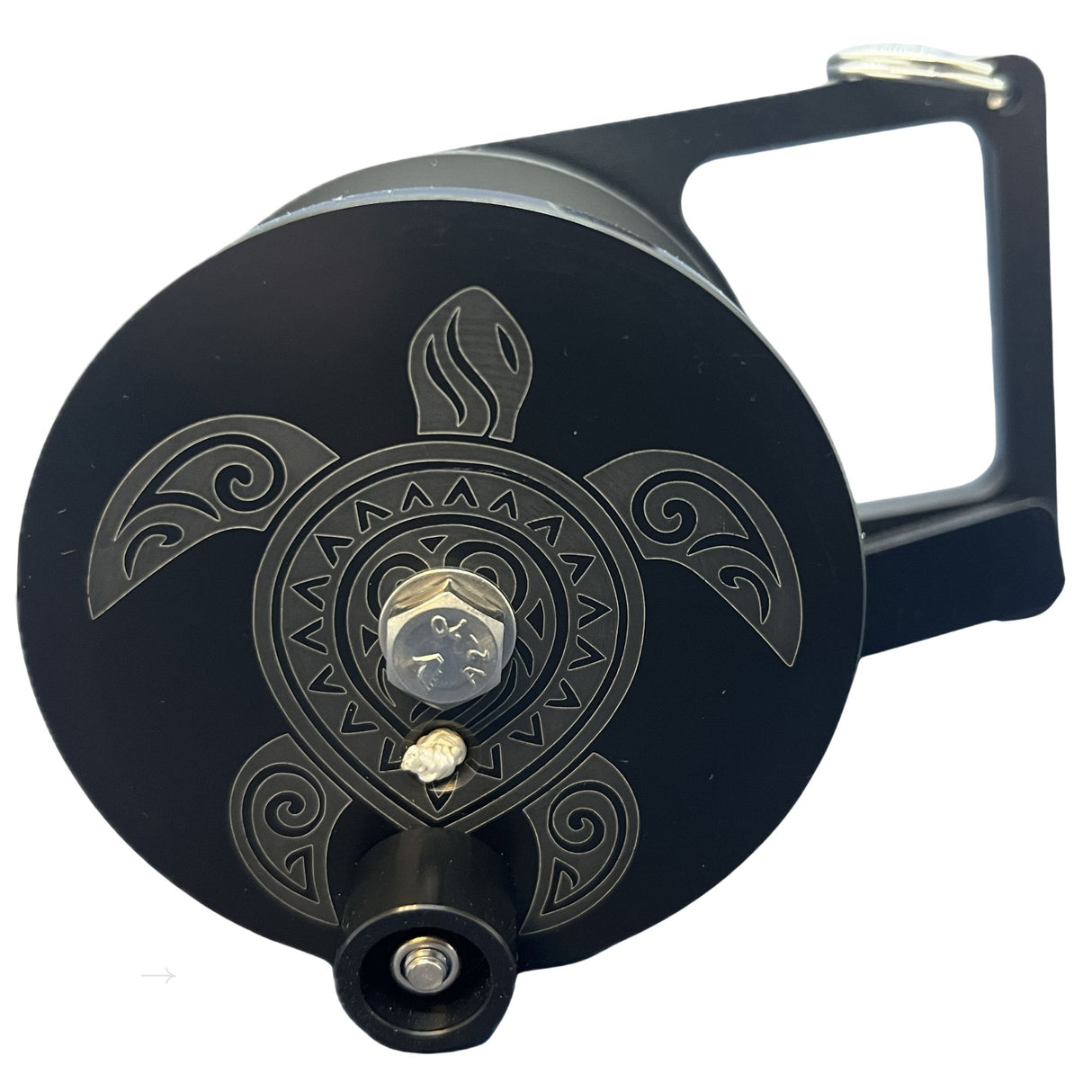 Custom Divers Tribal Turtle 50m Meter Pocket Reel