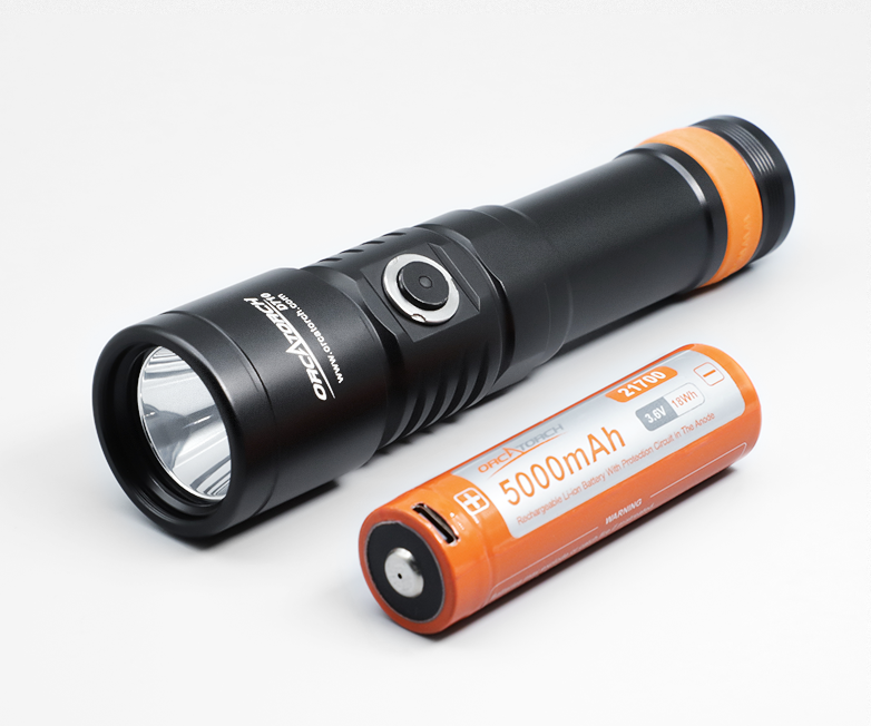 OrcaTorch D630 V2.0 Advanced Dive Torch Gift Set