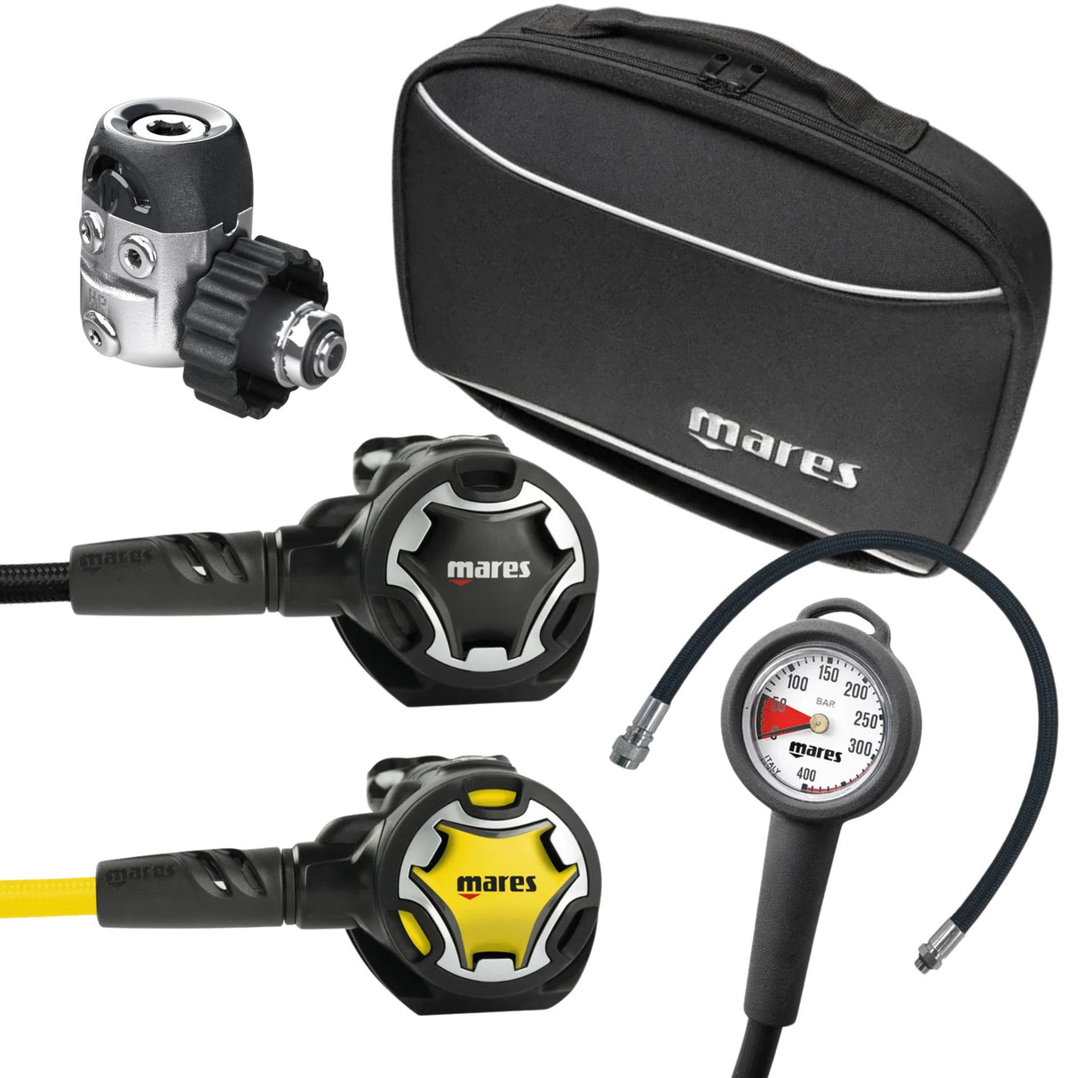 Mares Dual 15X Starter Regulator and Magellan BCD Package