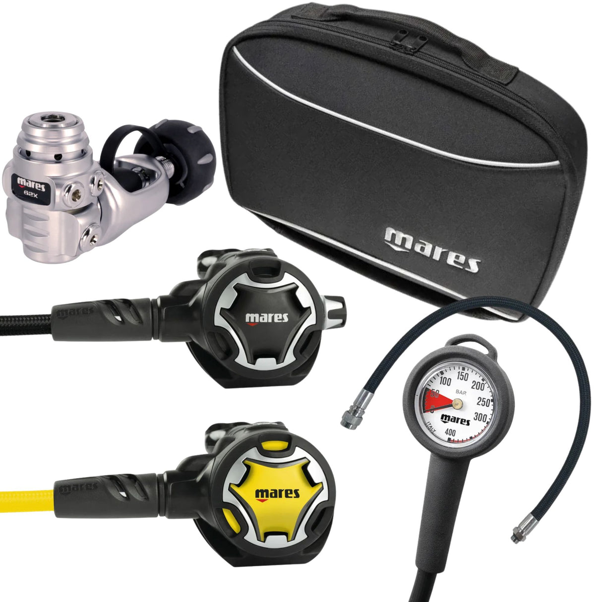 Mares Dual ADJ 62X Performance Regulator and Magellan HD BCD Package