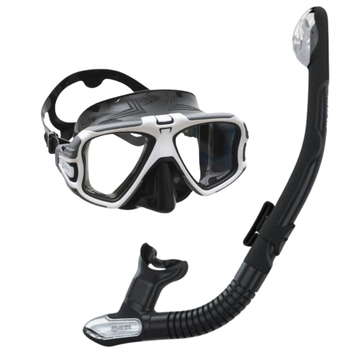 Mares Edge Dive Mask And Ergo Dry Snorkel Set