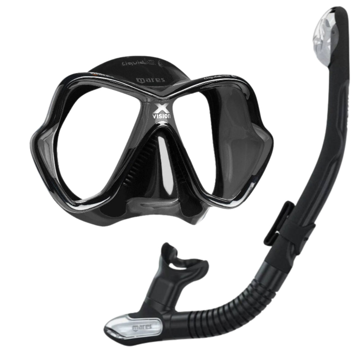 Mares X-Vision Ultra And Ergo Dry Snorkel Set