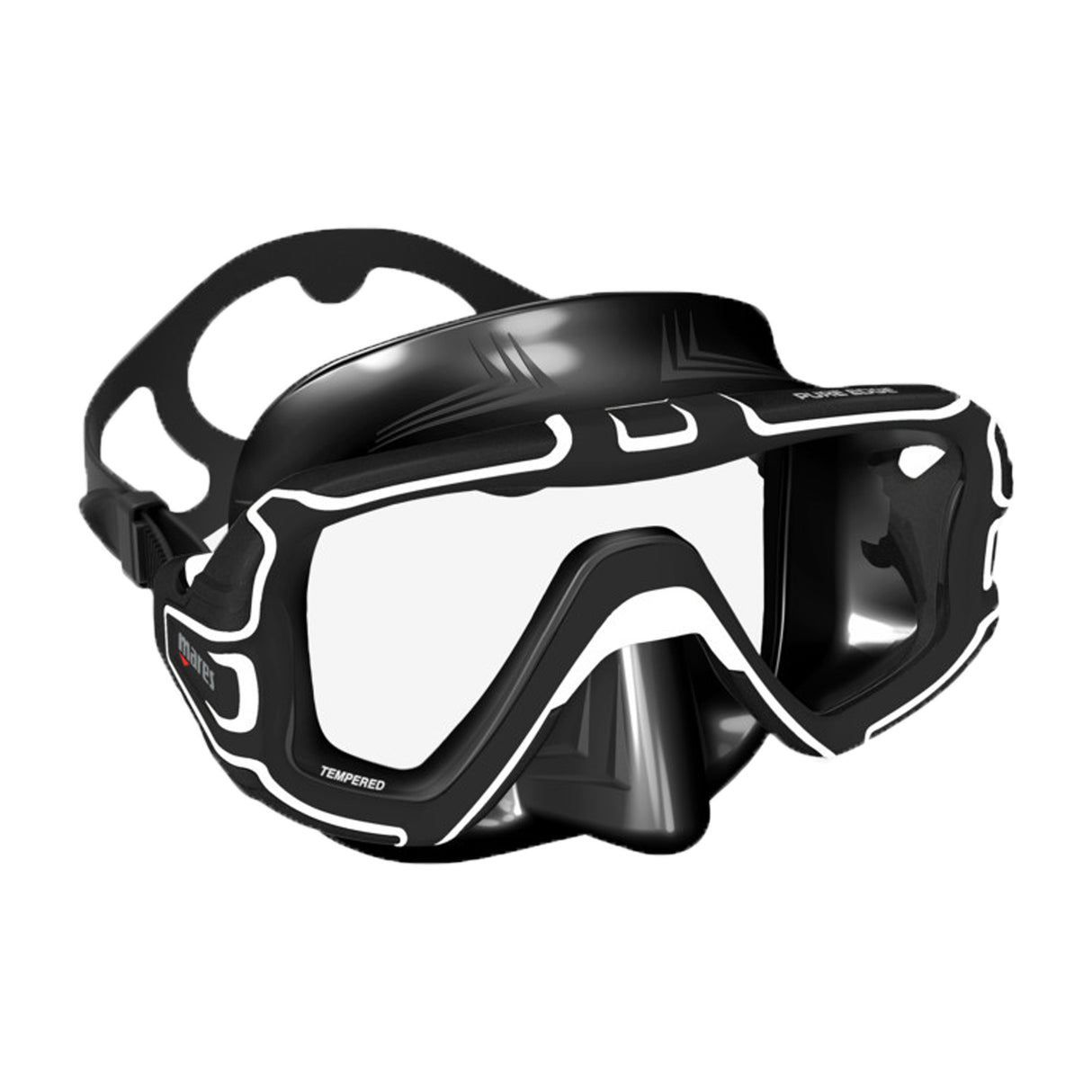 Mares Pure Edge Dive Mask And Ergo Dry Snorkel Set