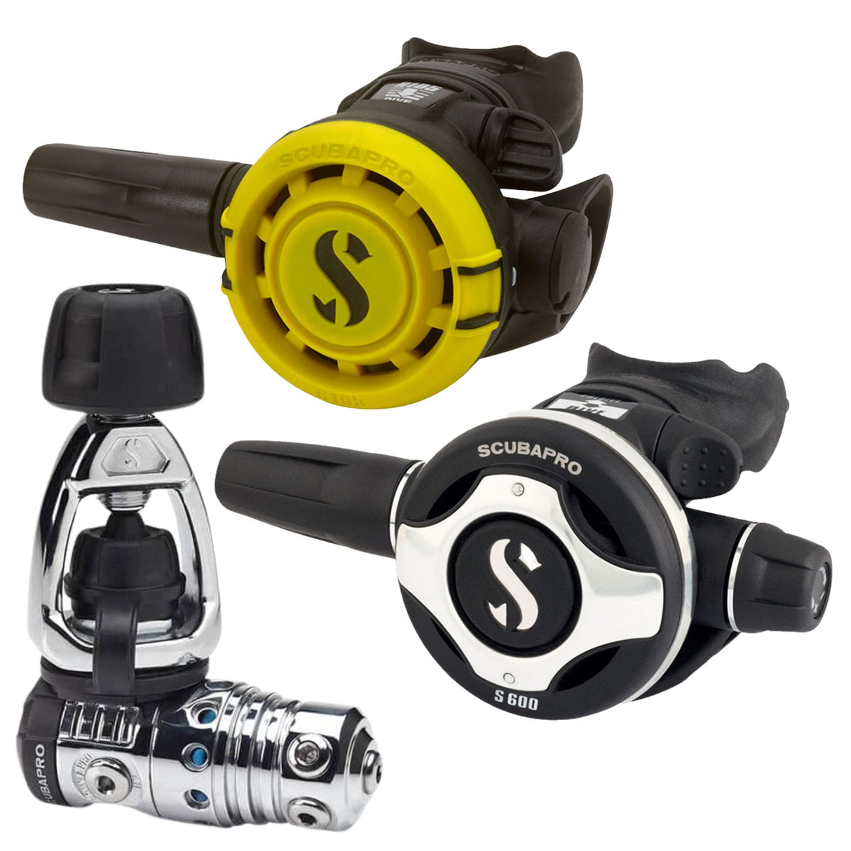 Scubapro MK25 EVO/S600 Regulator Set with R105 Octopus