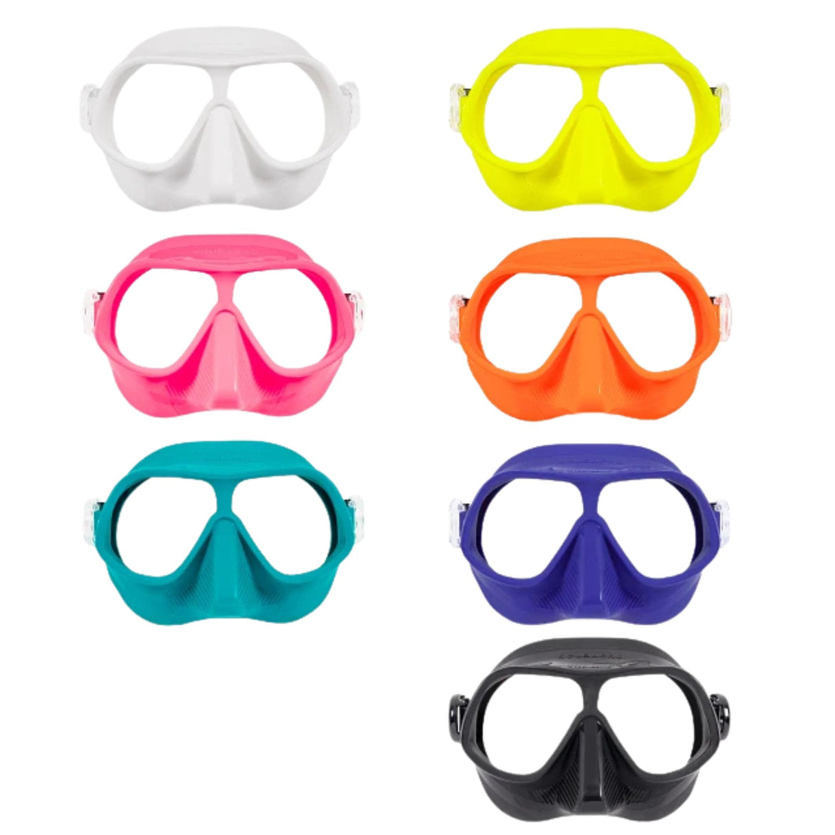 Scubapro Steel Comp Freediving Mask and Apnea Snorkel Set