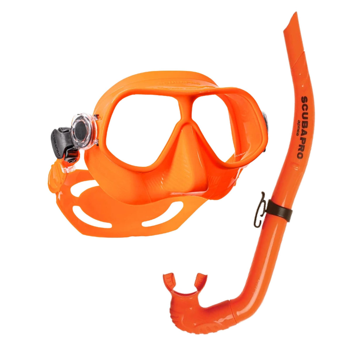 Scubapro Steel Comp Freediving Mask and Apnea Snorkel Set