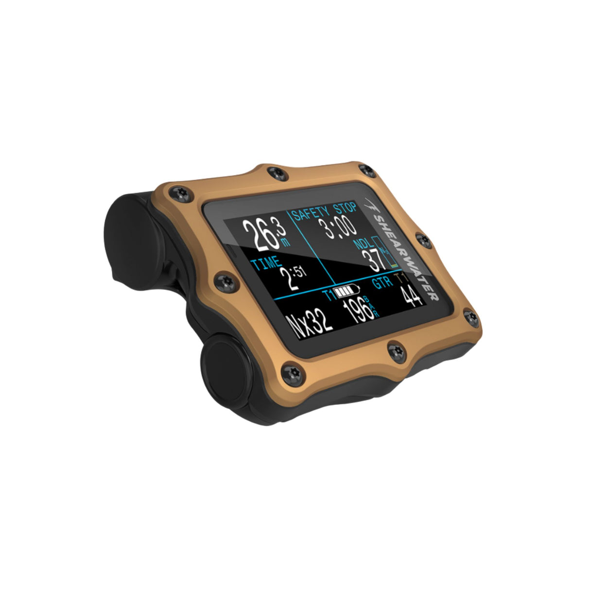 Shearwater Perdix 2 Ti Bronze Journeys Dive Computer