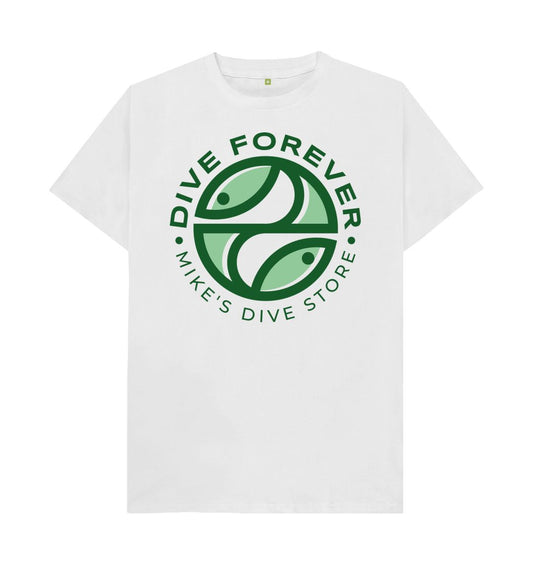 Dive Forever T-Shirt Green Outline