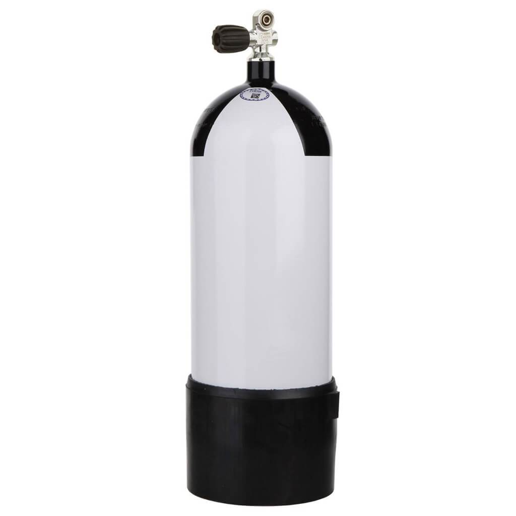Faber 15L 232 bar Steel Cylinder MIke's Dive Store Mikes Dive Store