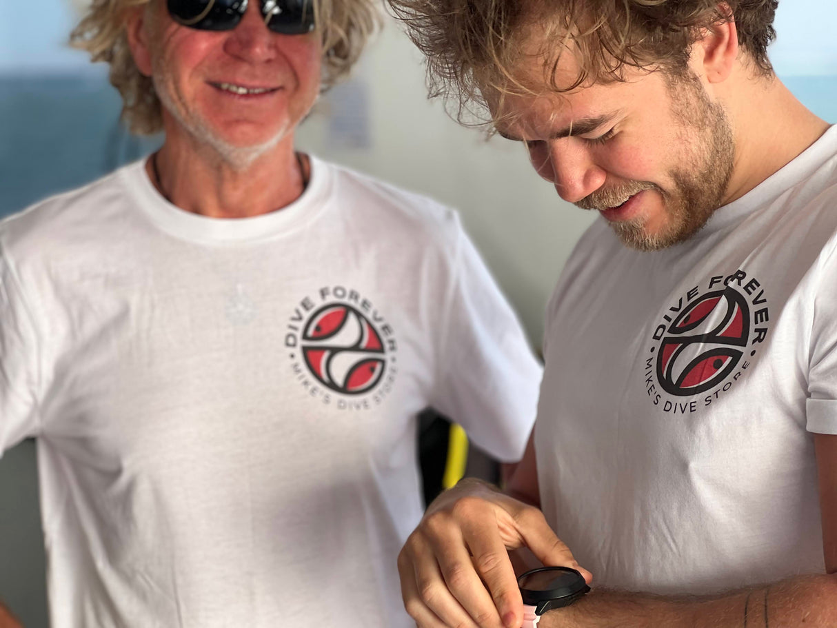 Dive Forever Logo T-Shirt in White