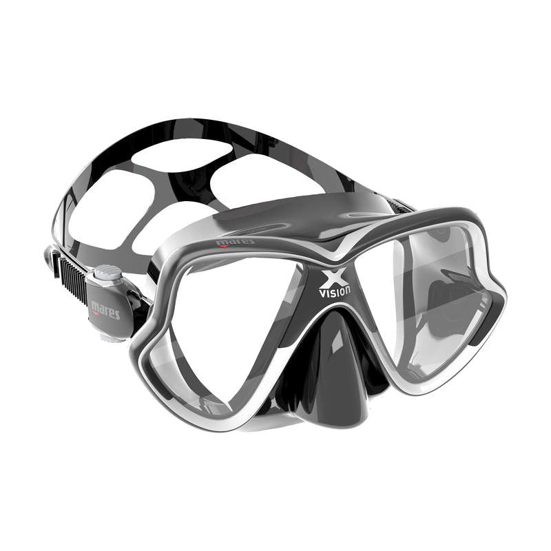 Mares X-Vision 2.0 Mid Mask And Ergo Dry Snorkel Set