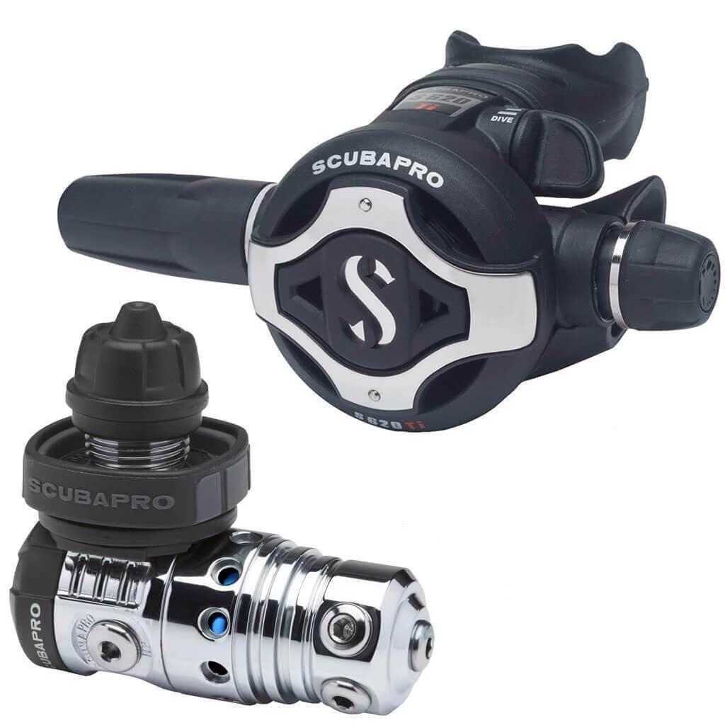 Scubapro MK25 EVO / S620Ti Navigator Lite AIR2 Ultra-Lightweight Travel Dive Package