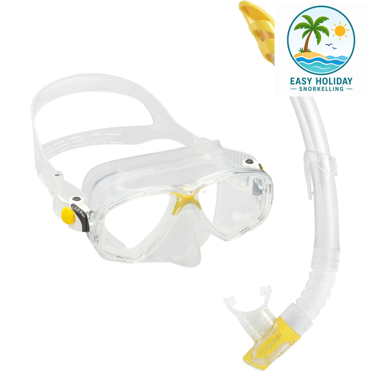 Cressi Marea + Gamma Snorkel Set