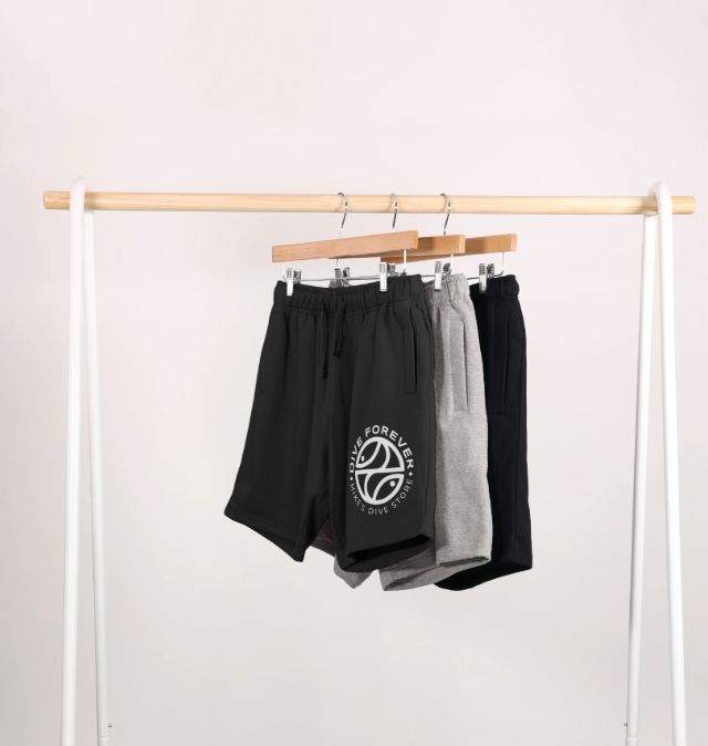 Dive Forever Shorts in Black