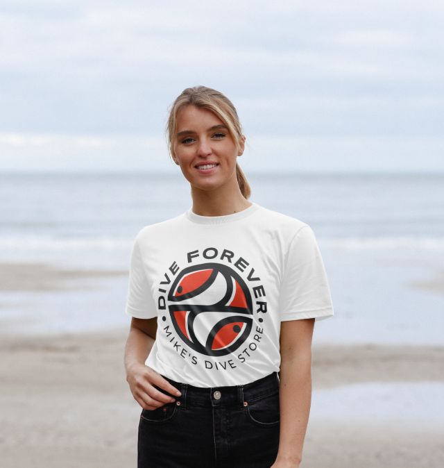 Dive Forever Logo T-Shirt in White