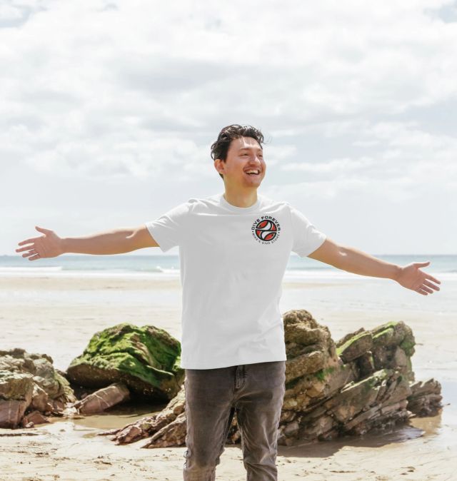 Dive Forever T-Shirt With Minimalistic Logo