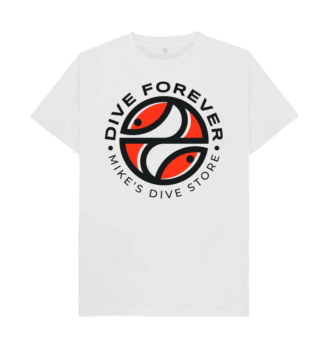 Dive Forever Logo T-Shirt in White