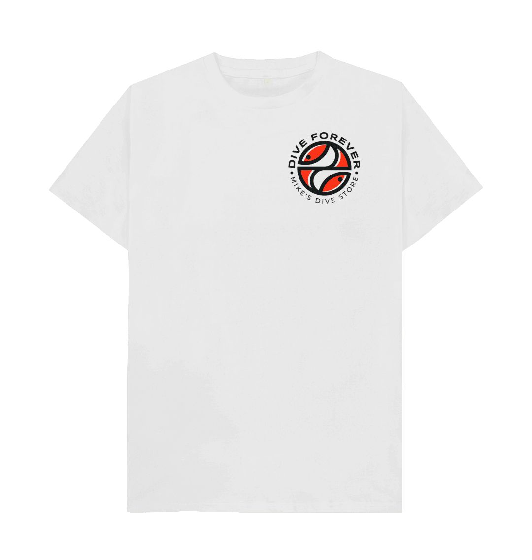 Dive Forever T-Shirt With Minimalistic Logo