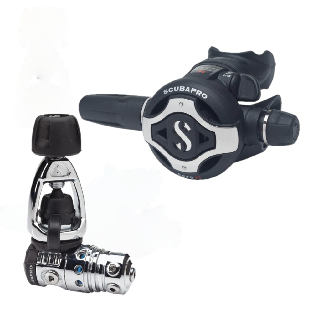 Scubapro MK25 EVO / S620Ti Navigator Lite AIR2 Ultra-Lightweight Travel Dive Package