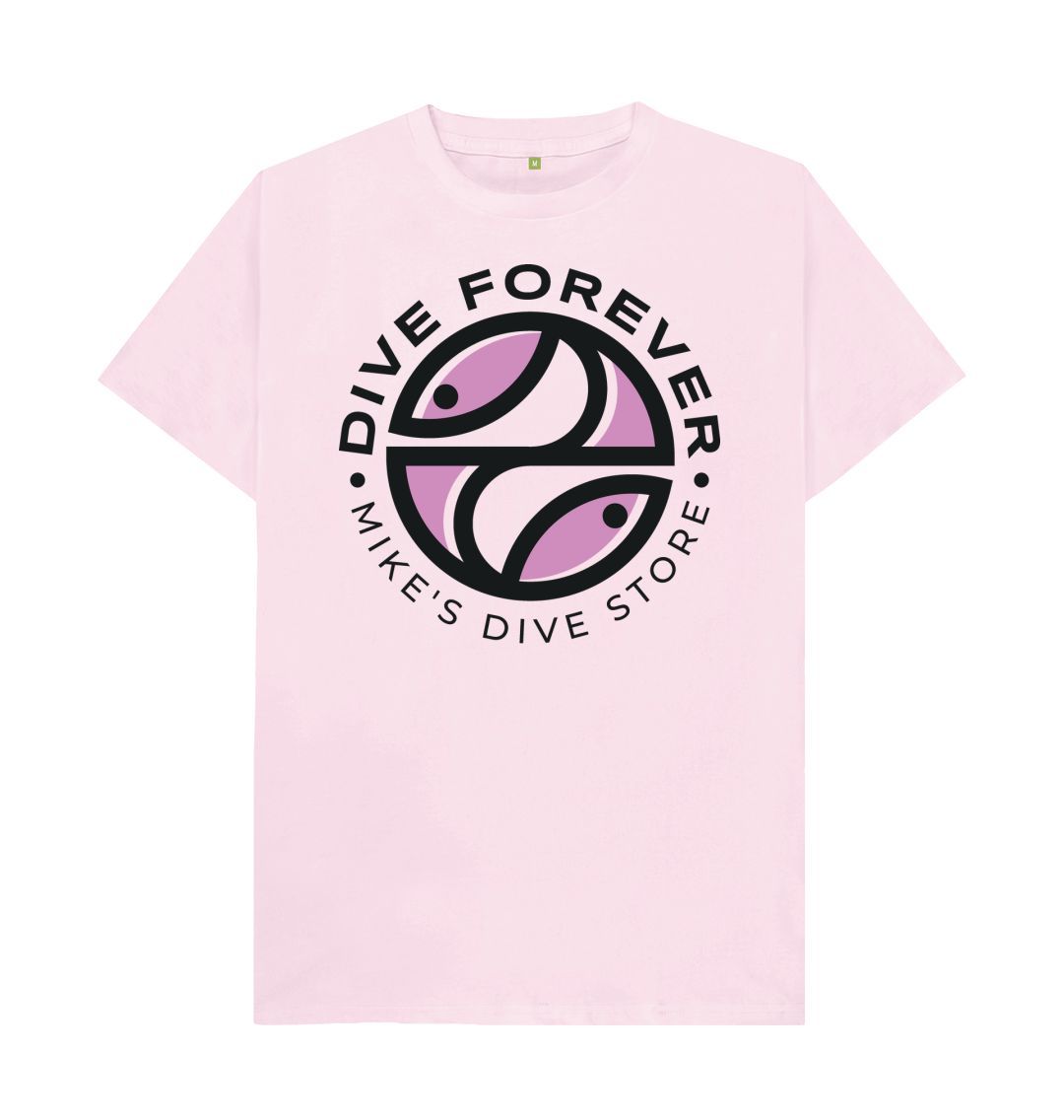 Dive Forever T-Shirt With Pink Logo