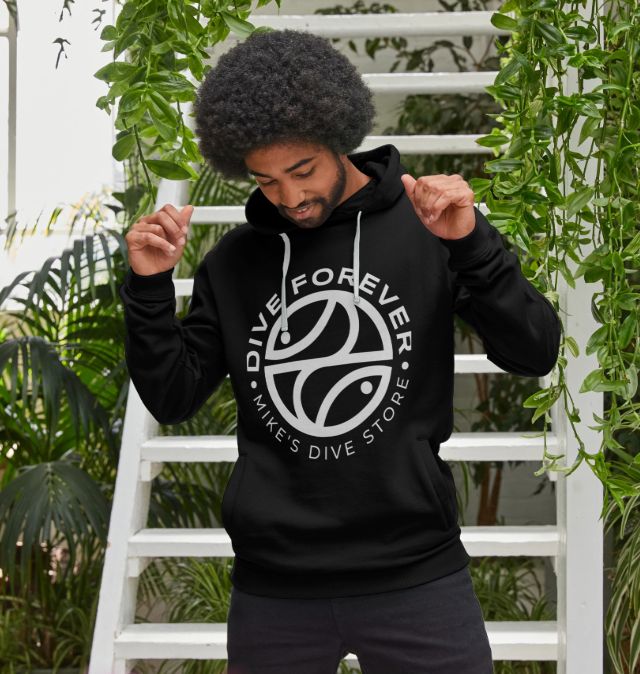 Dive Forever Hoodie in Black